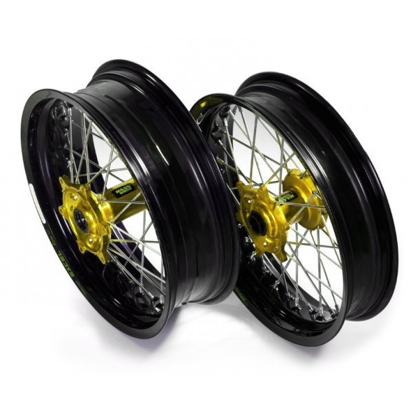Paire de jantes EXCEL WHEELS Supermotard pour SUZUKI Paire de jantes EXCEL WHEELS Supermotard pour SUZUKI