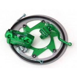 Kit freinage Supermotard beringer top race Radial 4 pistons Kawasaki KXF