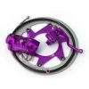 Kit freinage Supermotard beringer top race Radial 4 pistons couleur violet