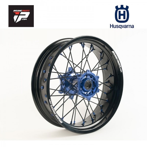 Roue jante arrière supermotard pour Husqvarna enduro ou cross Roue jante arrière supermotard pour Husqvarna enduro ou cross