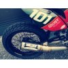 Ligne Flat Track VANCE & HINES DOWN PIPE pour Honda CRF