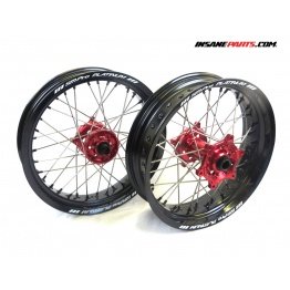 Roues supermotard SM Pro platinium pour Honda CRF