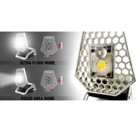 Lampe RISK RACING Striker Rover LED 1200 lumens