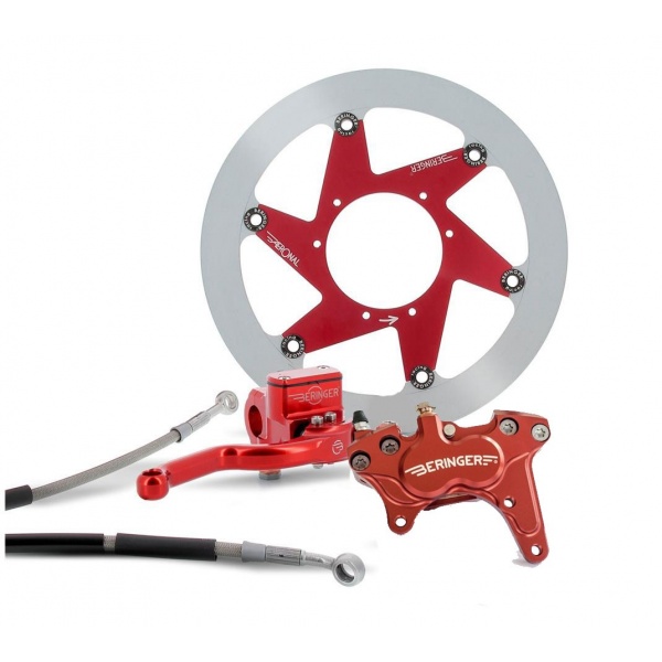 Kit freinage Supermotard Beringer SM 80/85cc Kit freinage Supermotard Beringer SM 80/85cc