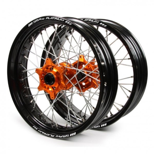 Paire de roues Supermotard SM Pro Junior 50cc à 85cc SX Paire de roues Supermotard SM Pro Junior 50cc à 85cc SX