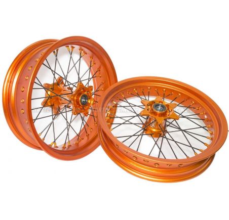 Paire de roues Supermotard FABA Wheels KTM