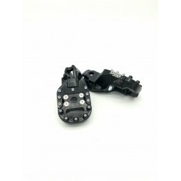 Repose-pieds SPIDER spéciale supermotard noir