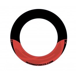 Kit déco roue supermot bi ton avec rouge et noir
