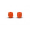 Tampons "EVO" orange filetés universels M8 SM PROJECT