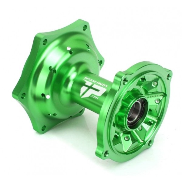 Moyeux de roue arrière vert IP Evo pour Kawasaki KX/KXF