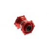 Moyeux usiné supermotard double disque PZ5 Cobra rouge