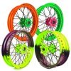 Jante supermotard fluo