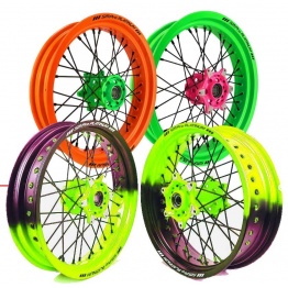 Jante supermotard fluo