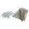 Rayons inox + écrous acier zingué pour moyeux double PZ5