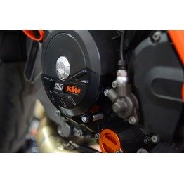 Protege carter allumage KTM LC8 1090 à 1290 ADV-SuperDuke-GT Noir