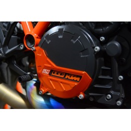 Protection carter embrayage KTM LC8 1090 à 1290 ADV-SuperDuke-GT Orange