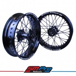 Kit jantes supermotard SM Pro Suzuki full black