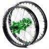 Roues SM PRO Platinum Motocross Kawasaki vert