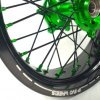Paire de roues Supermotard IP Evo Kawasaki personalisées
