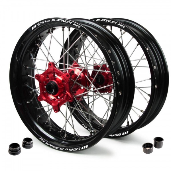 Jantes supermotard SM Pro Platinum pour Honda CRF Jantes supermotard SM Pro Platinum pour Honda CRF