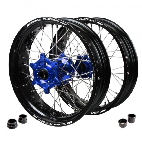 Paire de roues Supermotard SM Pro Platinum YAMAHA Paire de roues Supermotard SM Pro Platinum YAMAHA