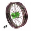 Roue complète avant supermotard SM PRO platinium pour Kawasaki