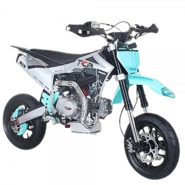  SCAR Poignée Guidon Moto Cross MX Enduro Supermotard Dirt Pit  Bike - Gris