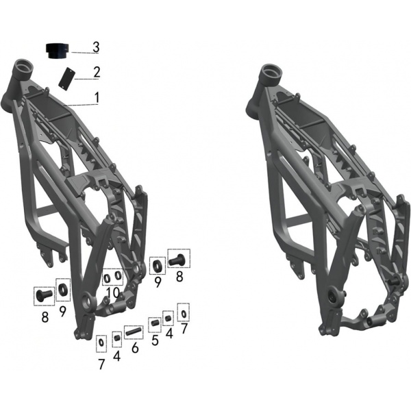 Pièces chassis Talaria Sting 4000