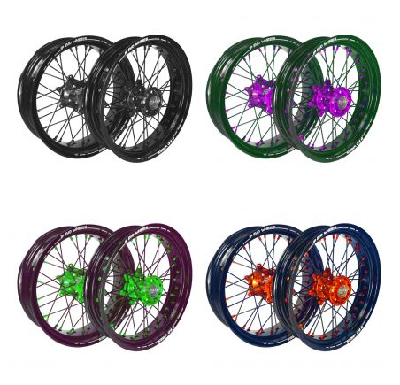 Roues Gas Gas Supermotard jantes IP Evo Wheels GLM – Personnalisation 3D Ultime