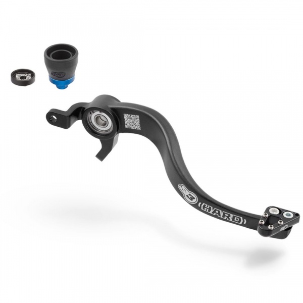Pédale de frein S3 anodisée noire pour SHERCO Pédale de frein S3 anodisée noire pour SHERCO
