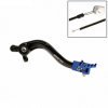 Pédale de frein RFX Pro ST alu anodisé noir/bleu Gasgas