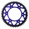 Couronne PBR Twin Color bleu aluminium ultra-light pour KTM