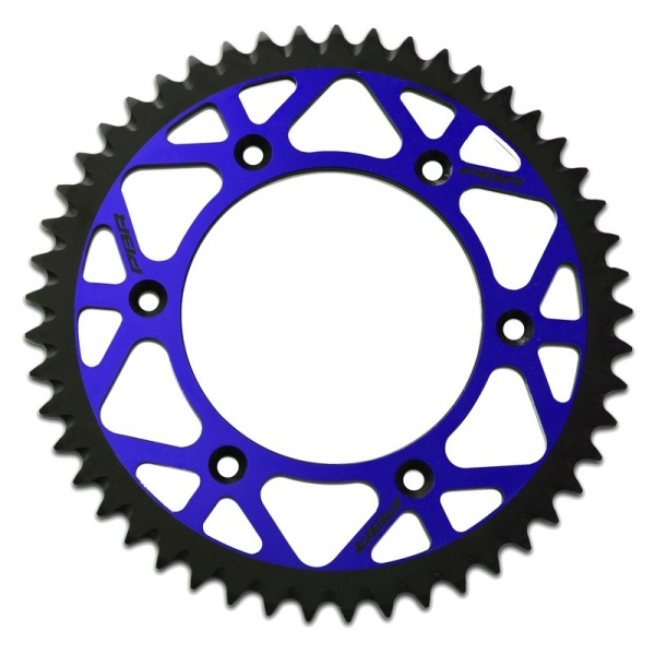 Couronne PBR Twin Color bleu aluminium ultra-light pour KTM Couronne PBR Twin Color bleu aluminium ultra-light pour KTM