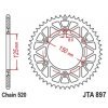 Couronne en aluminium JT RaceLite pour KTM