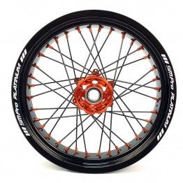 Jante avant supermotard SM Pro Platinum KTM