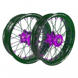 Jantes Triumph Supermotard violet IP Evo Wheels