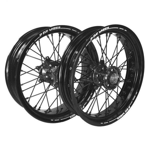 Jantes Triumph 250 ou 450 TF-X Supermotard IP Evo Wheelsfull black noir