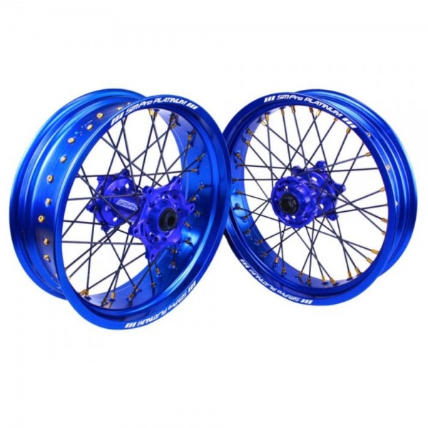 Paire de roues SM Pro platinum Supermotard pour Yamaha 700 Ténéré Paire de roues SM Pro platinum Supermotard pour Yamaha 700 Ténéré