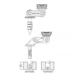 Support de smartphone QUAD LOCK pour colonne de direction