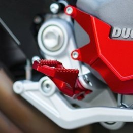 Repose pieds SM Project pour Ducati avec slider