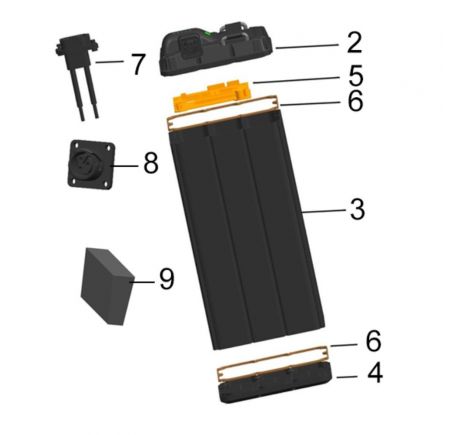Pièces pour batterie de Talaria 4000