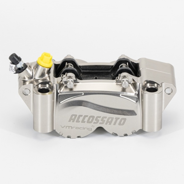 EÉtrier radial Accossato CNC Supermoto VM Racing - Entraxe 100 mm ou 108 mm EÉtrier radial Accossato CNC Supermoto VM Racing - Entraxe 100 mm ou 108 mm