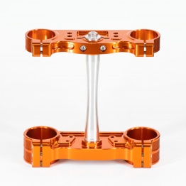 Té de fourche VM Racing supermotard pour KTM orange