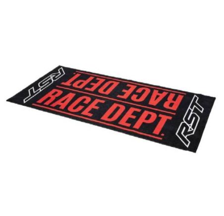 Tapis de paddock RST Race Dept - noir/rouge 100 x 200 cm