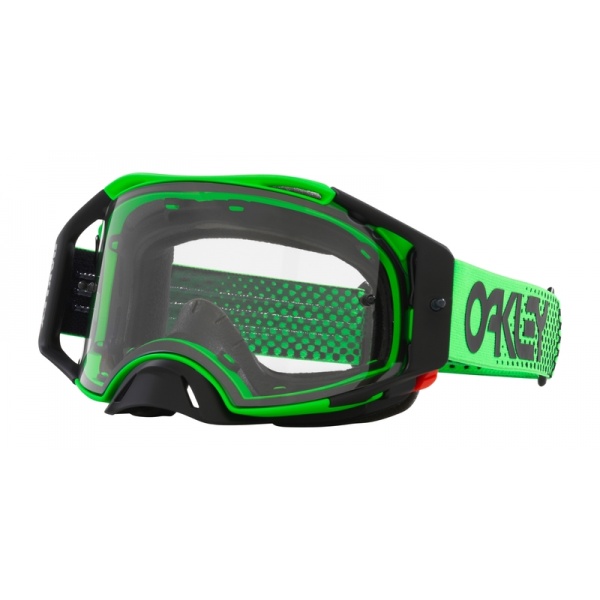 Masque OAKLEY Airbrake MX - Moto Green B1B écran clair Masque OAKLEY Airbrake MX - Moto Green B1B écran clair