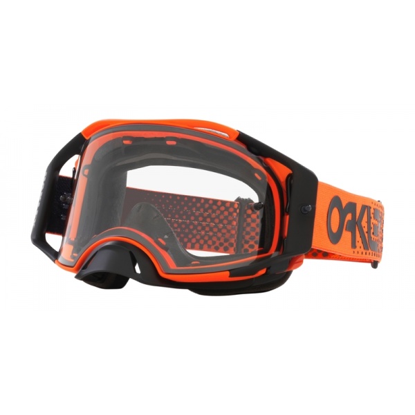 Masque OAKLEY Airbrake MX - Moto Orange B1B écran clair Masque OAKLEY Airbrake MX - Moto Orange B1B écran clair
