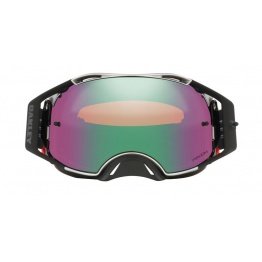 Masque OAKLEY Airbrake MX - Tuff Blocks Black Gunmetal écran Prizm MX Jade