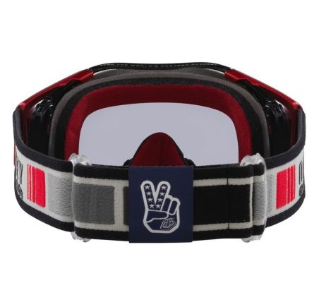 Masque OAKLEY Airbrake MX - TLD Grey Blocks écran Fumé Clair