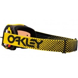 Masque OAKLEY Airbrake MX - Moto Yellow B1B écran Prizm MX Bronze