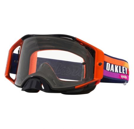 Masque OAKLEY Airbrake MX - TLD Navy Sunrise écran Clair